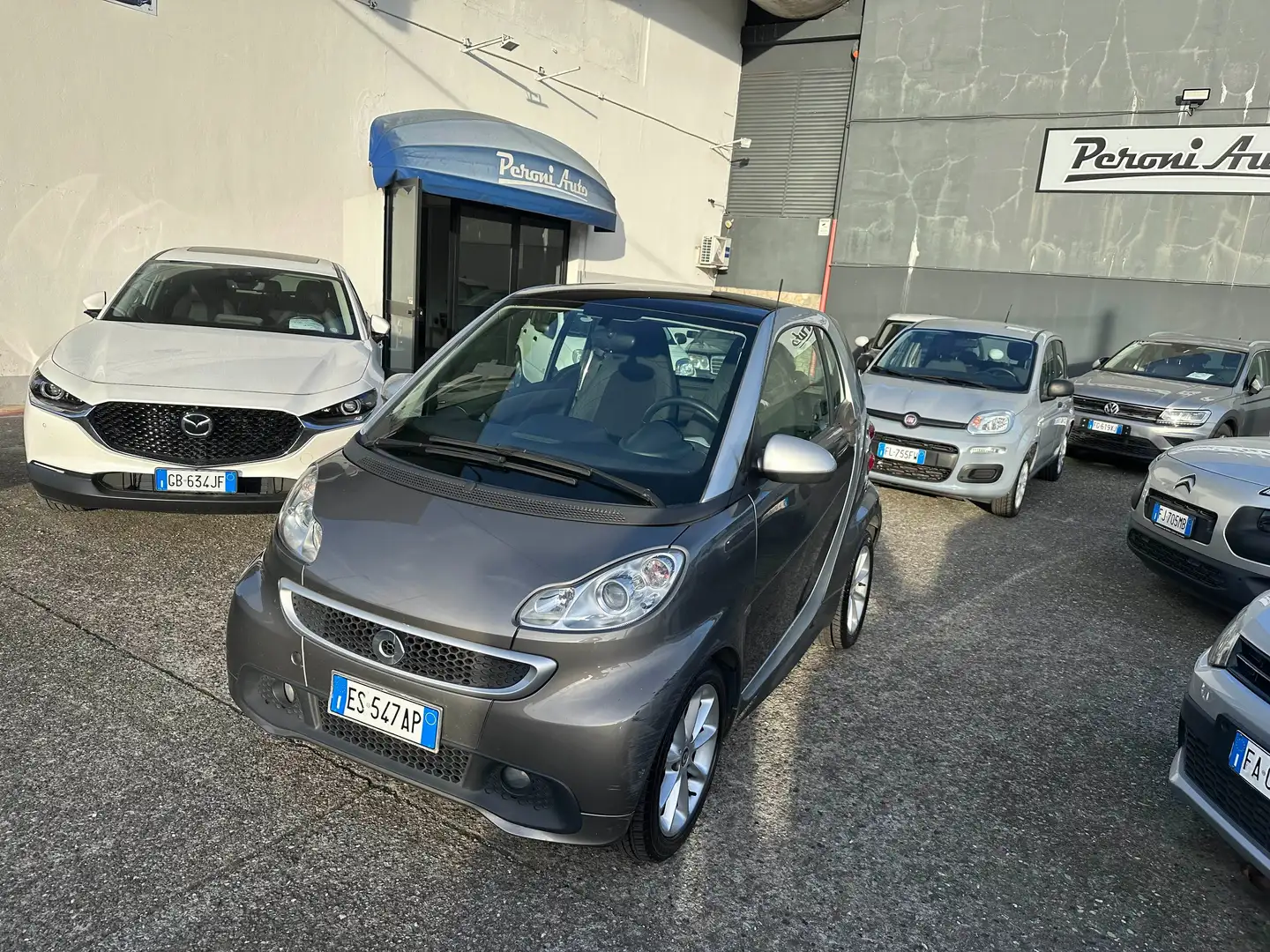 smart forTwo Fortwo 1.0 mhd Passion 71cv FL Grigio - 2