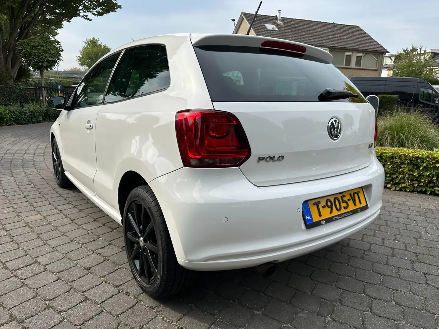 Volkswagen Polo 1.2 TSI Highline, Pano, Camera, DSG Automaat! Wit - 2