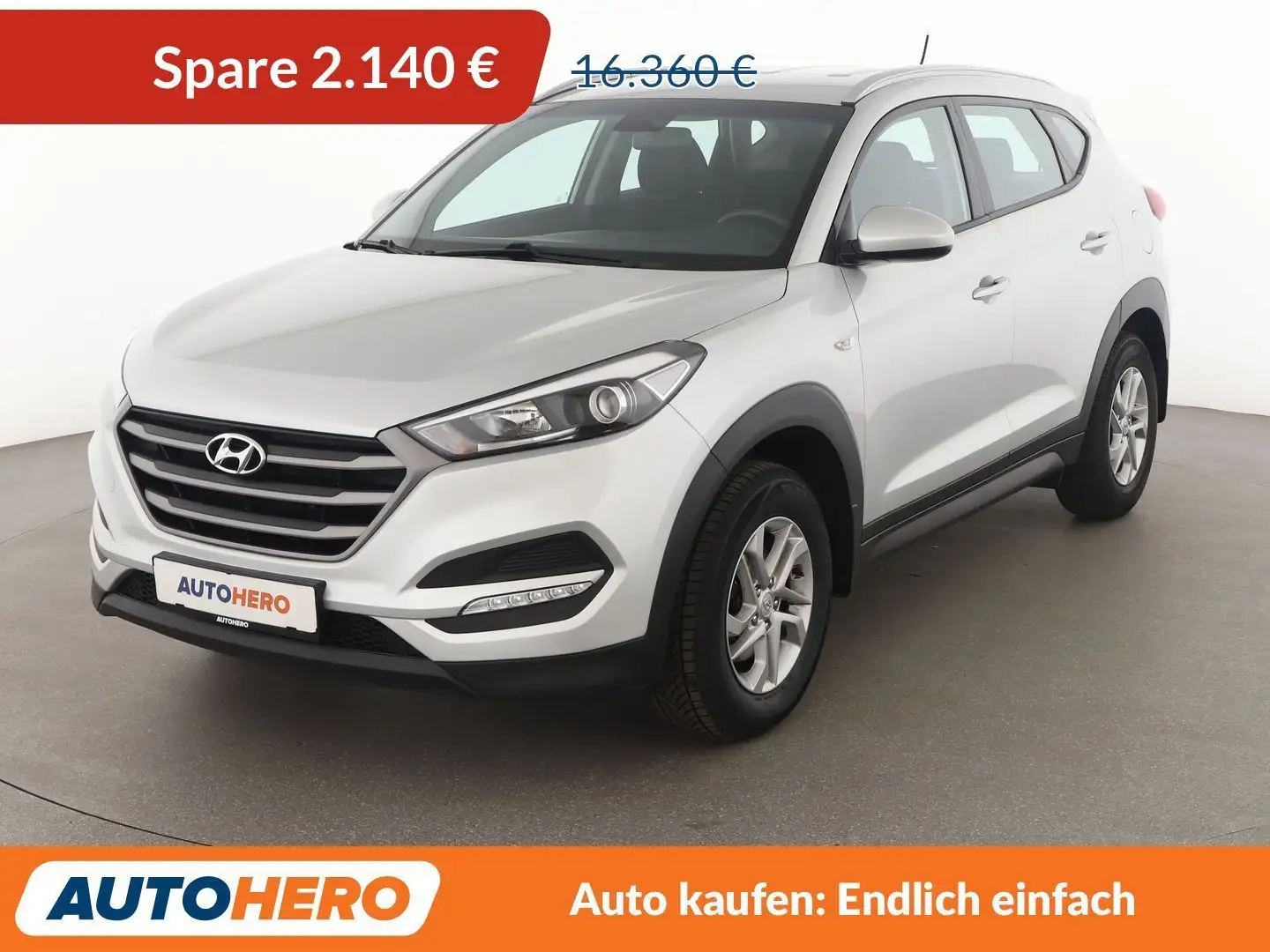 Hyundai TUCSON 1.6 Trend 2WD*TEMPO*PDC*KLIMA*GARANTIE* Argent - 1