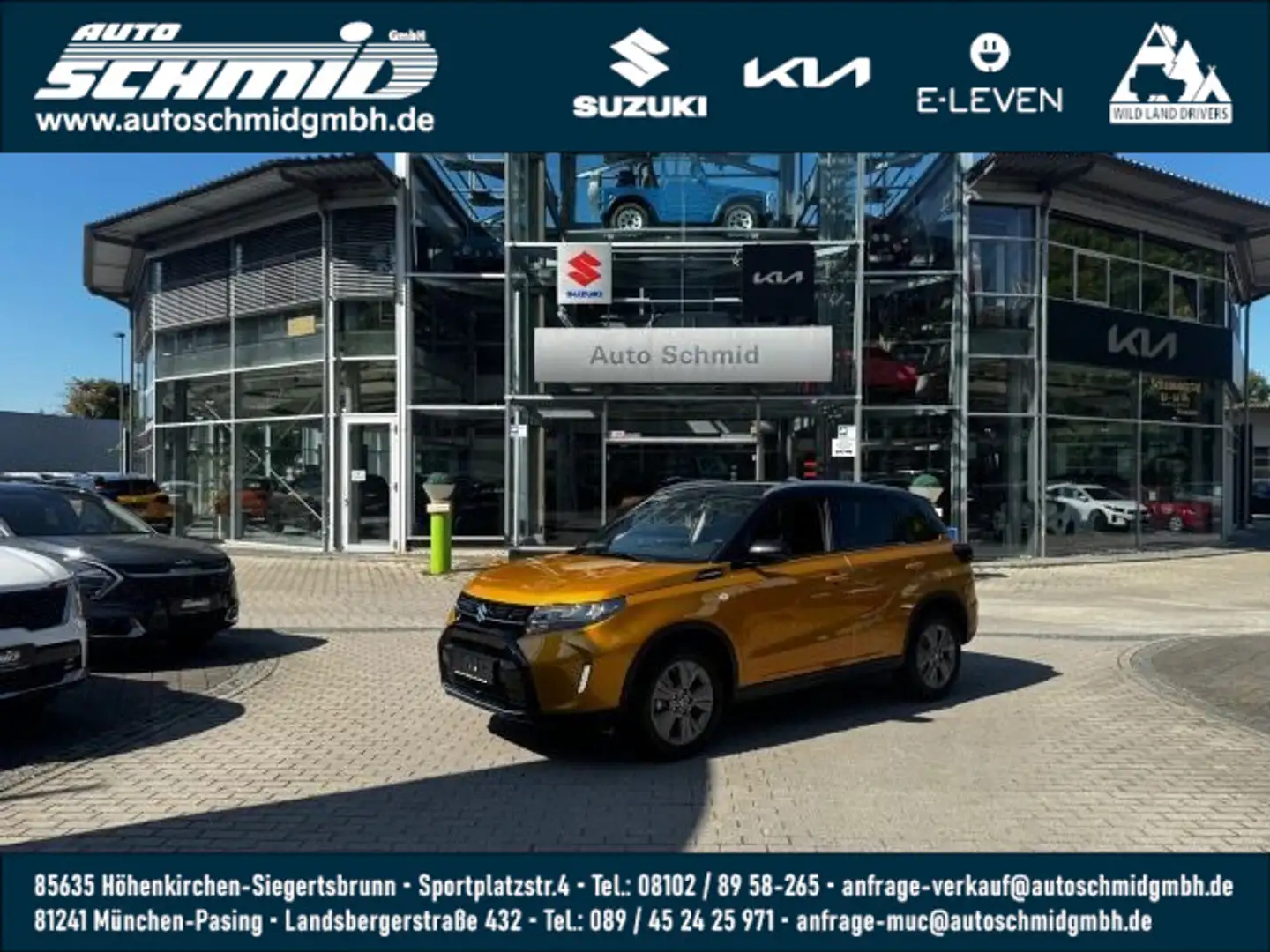 Suzuki Vitara VITARA 1.5 VOLLHYBRID ALLRAD AUTOMATIK COMFORT Jaune - 1