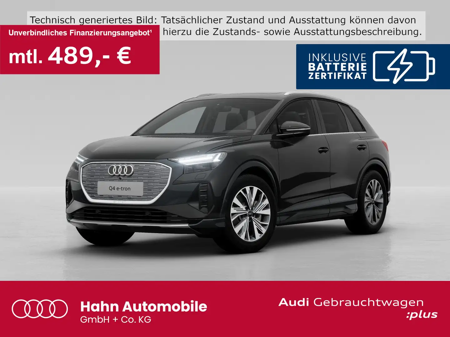Audi 40 e-tron Matrix HUD Memory Pano CAM Wärmepum Schwarz - 1