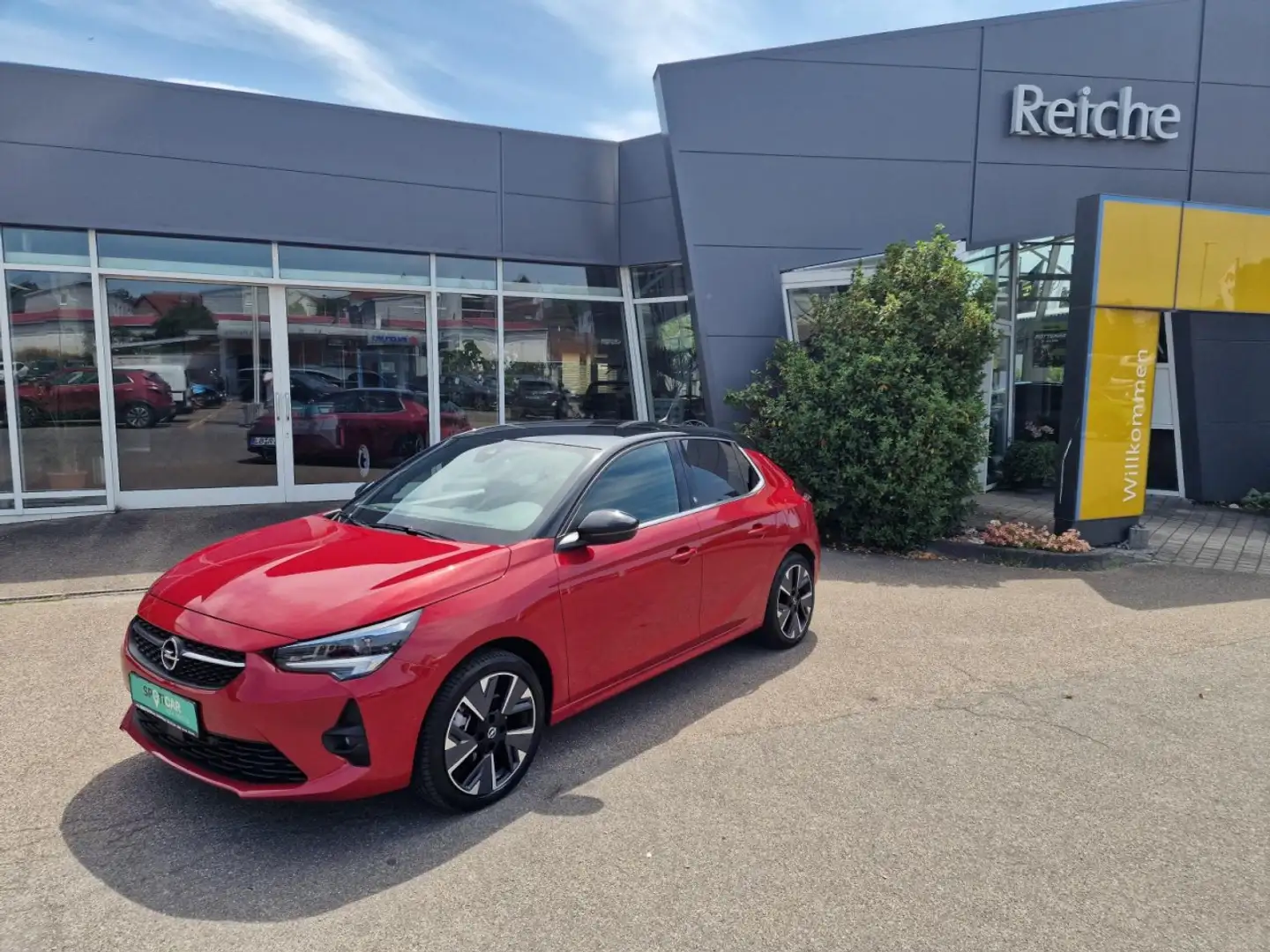 Opel Corsa-e GS AT+NAV+MATRIX+PDC+SHZ+LHZ Klima Navi Leder Rot - 1