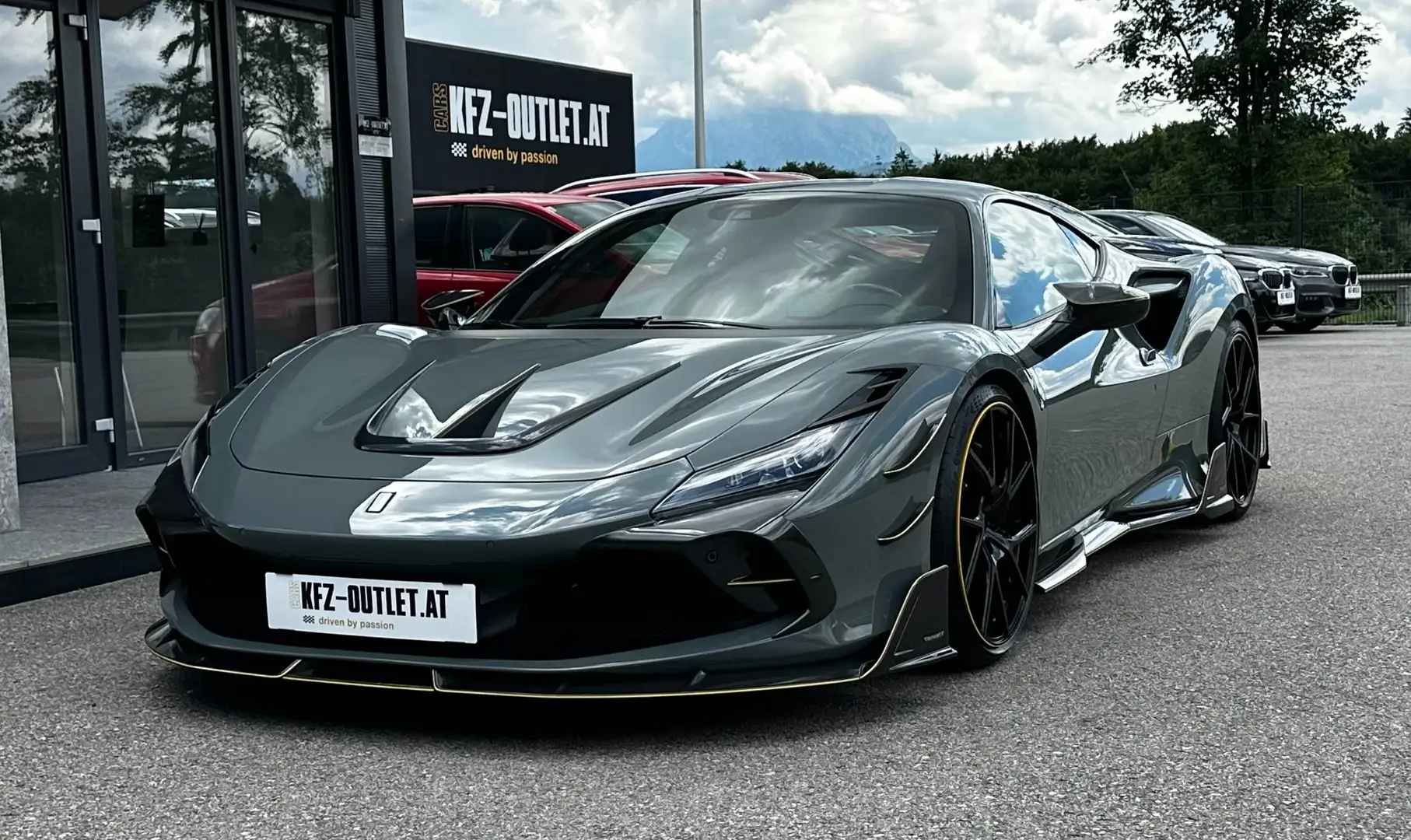 Ferrari F8 Tributo Mansory **1of1**MwSt.*Voll* Grau - 1