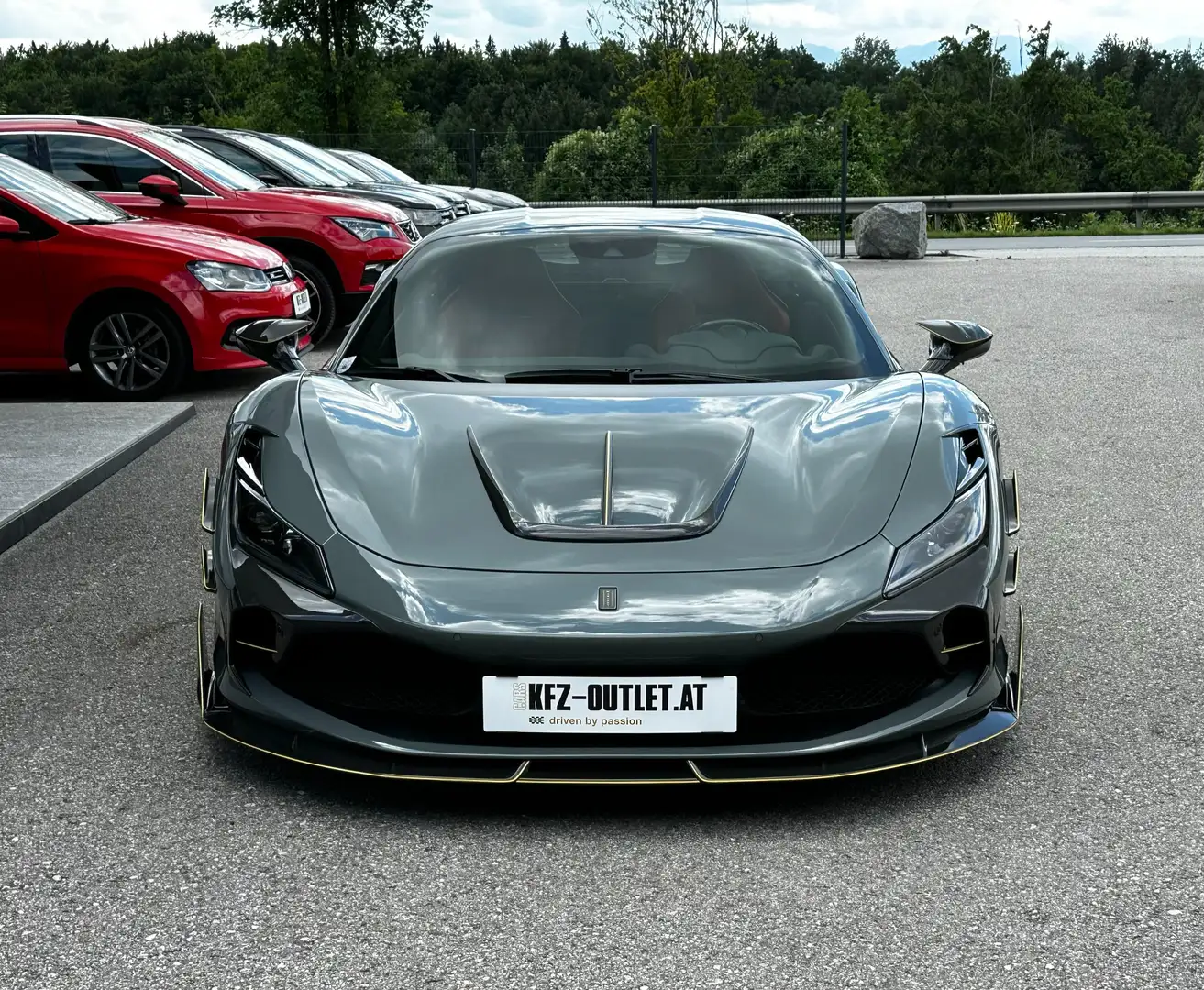 Ferrari F8 Tributo Mansory **1of1**MwSt.*Voll* Grau - 2