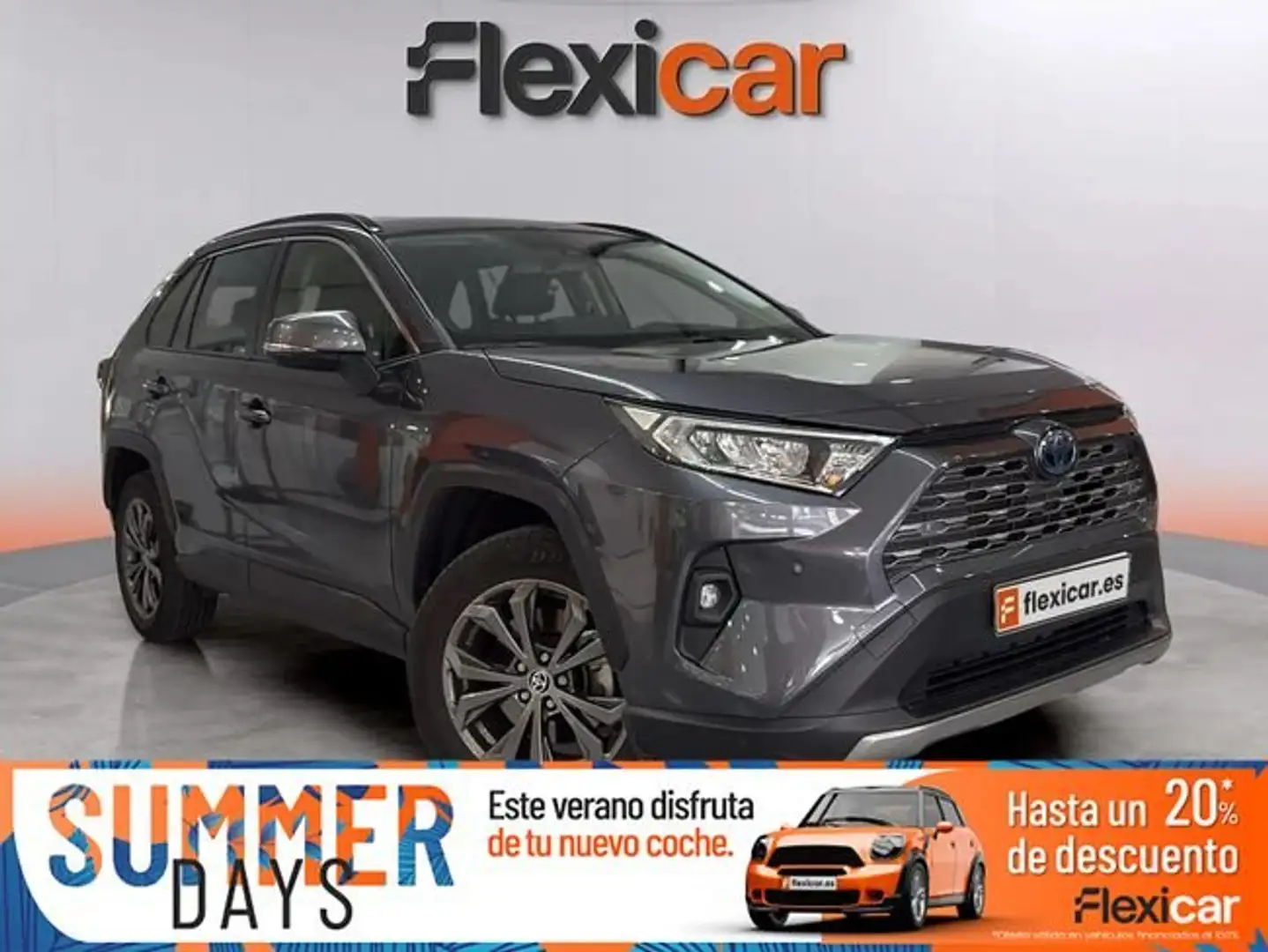Toyota RAV 4 220H+e-CVT+4x4+Advance Gris - 1