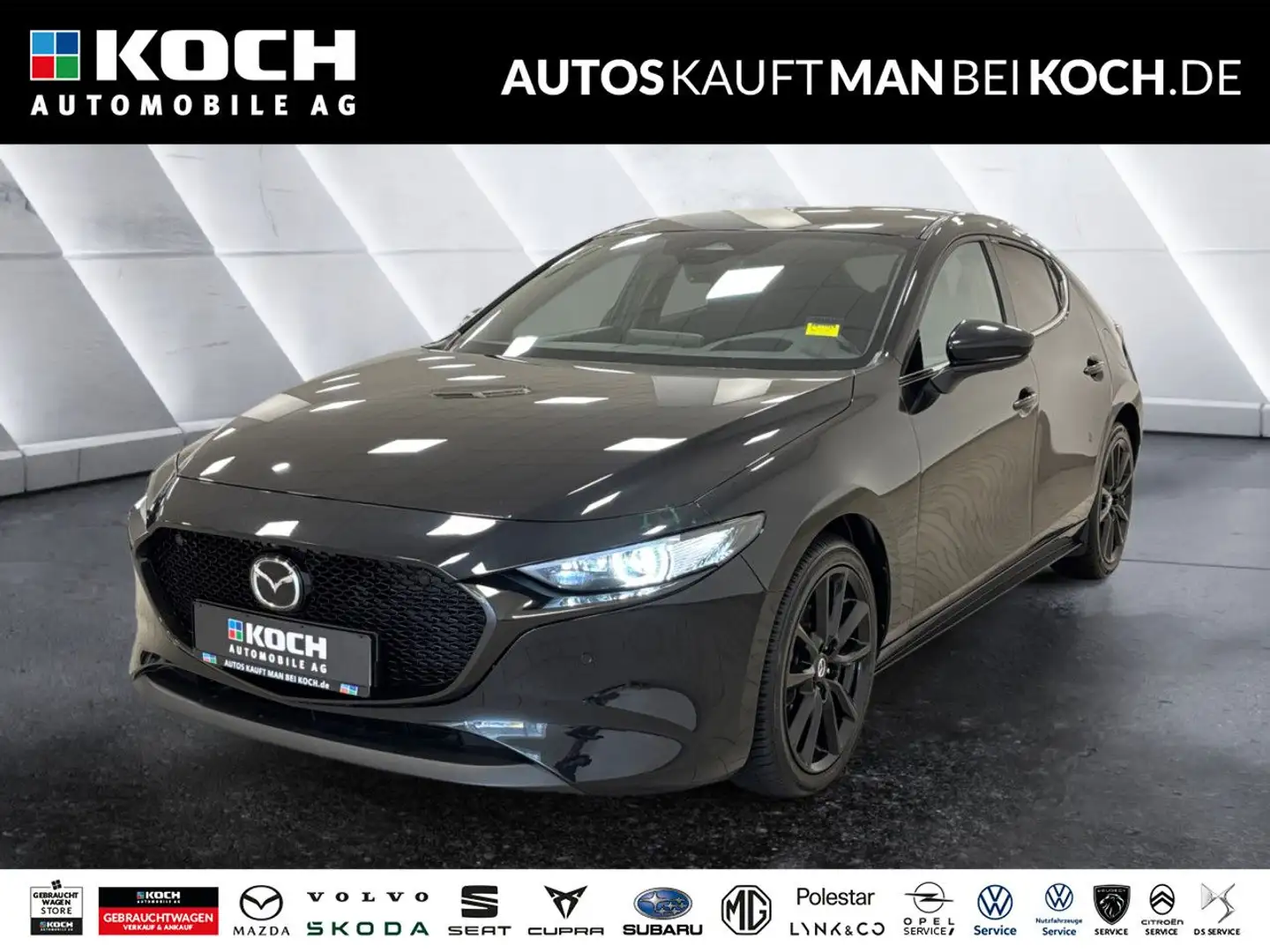 Mazda 3 2.0L SKY- X 186ps 6AT 2025 Exclusive-line DESI Schwarz - 1
