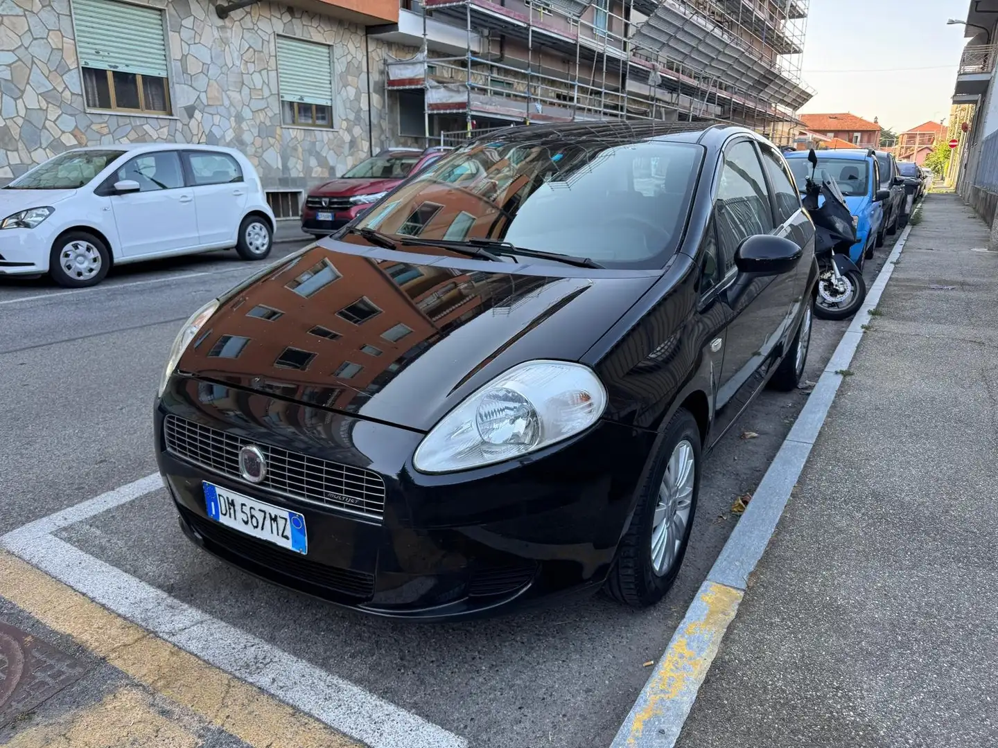 Fiat Grande Punto Grande Punto 3p 1.3 mjt 16v Dynamic 90cv 6m Nero - 1