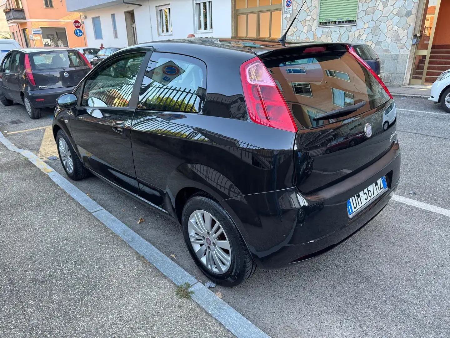 Fiat Grande Punto Grande Punto 3p 1.3 mjt 16v Dynamic 90cv 6m Nero - 2