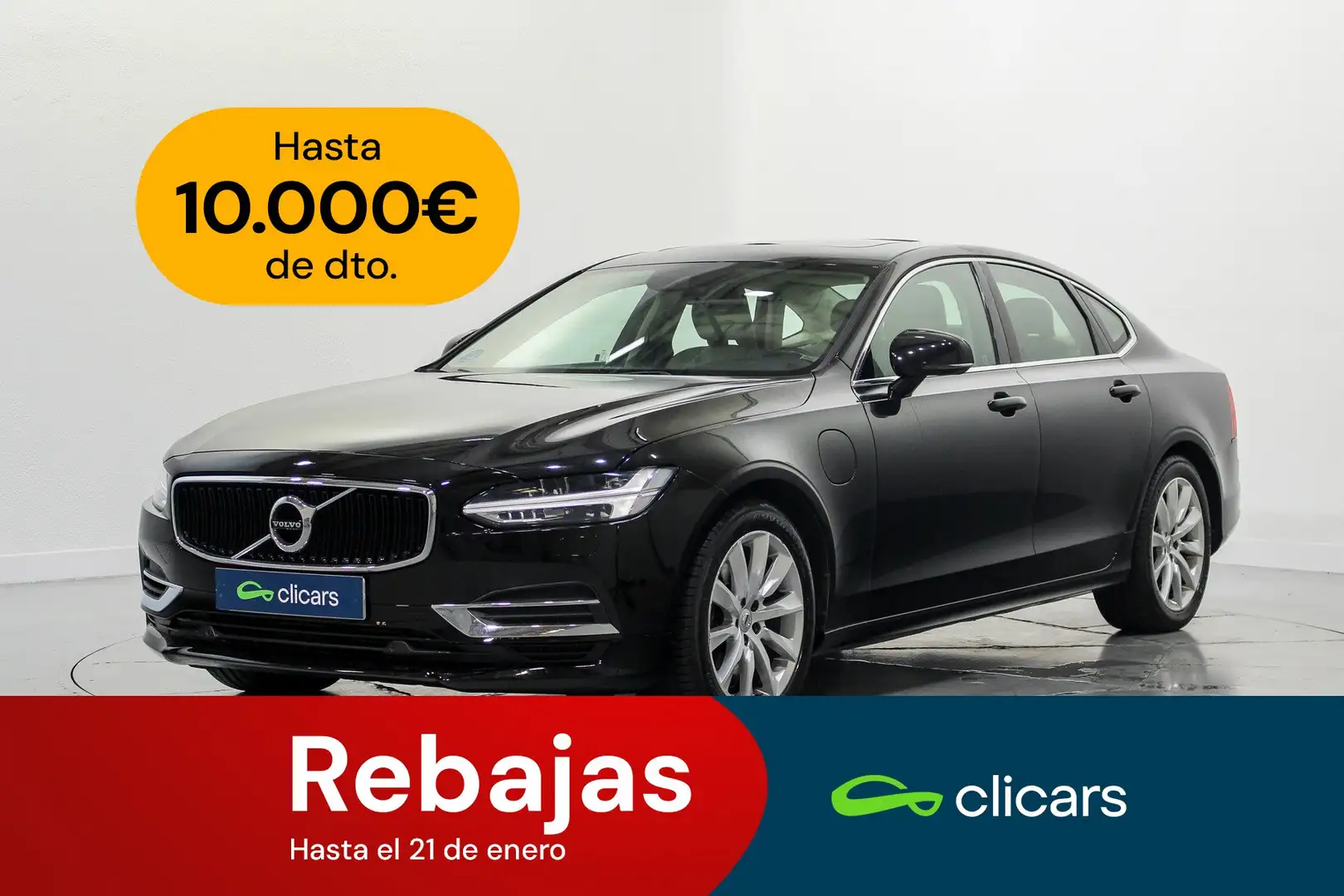 Volvo S90 T8 Twin Business Plus AWD Aut. Schwarz - 1