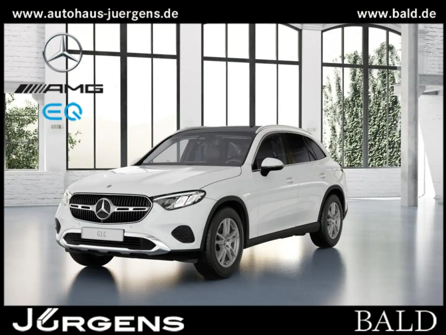 Mercedes-Benz GLC 220 d 4M Avantgarde/LED/Cam/Pano/AHK/Memo/18 Bílá - 2