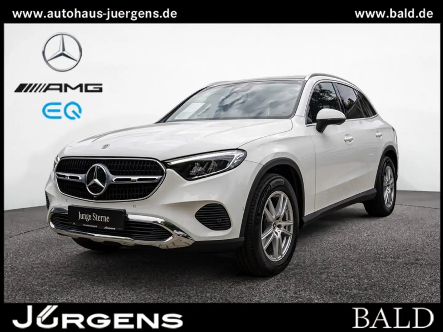 Mercedes-Benz GLC 220 d 4M Avantgarde/LED/Cam/Pano/AHK/Memo/18 Weiß - 2