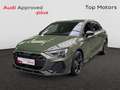 Audi A3 Sportback AUTOMAAT*115PK*S-LINE*CAMERA*CARPLAY*GPS*TOPWAY.BE Vert - thumbnail 1