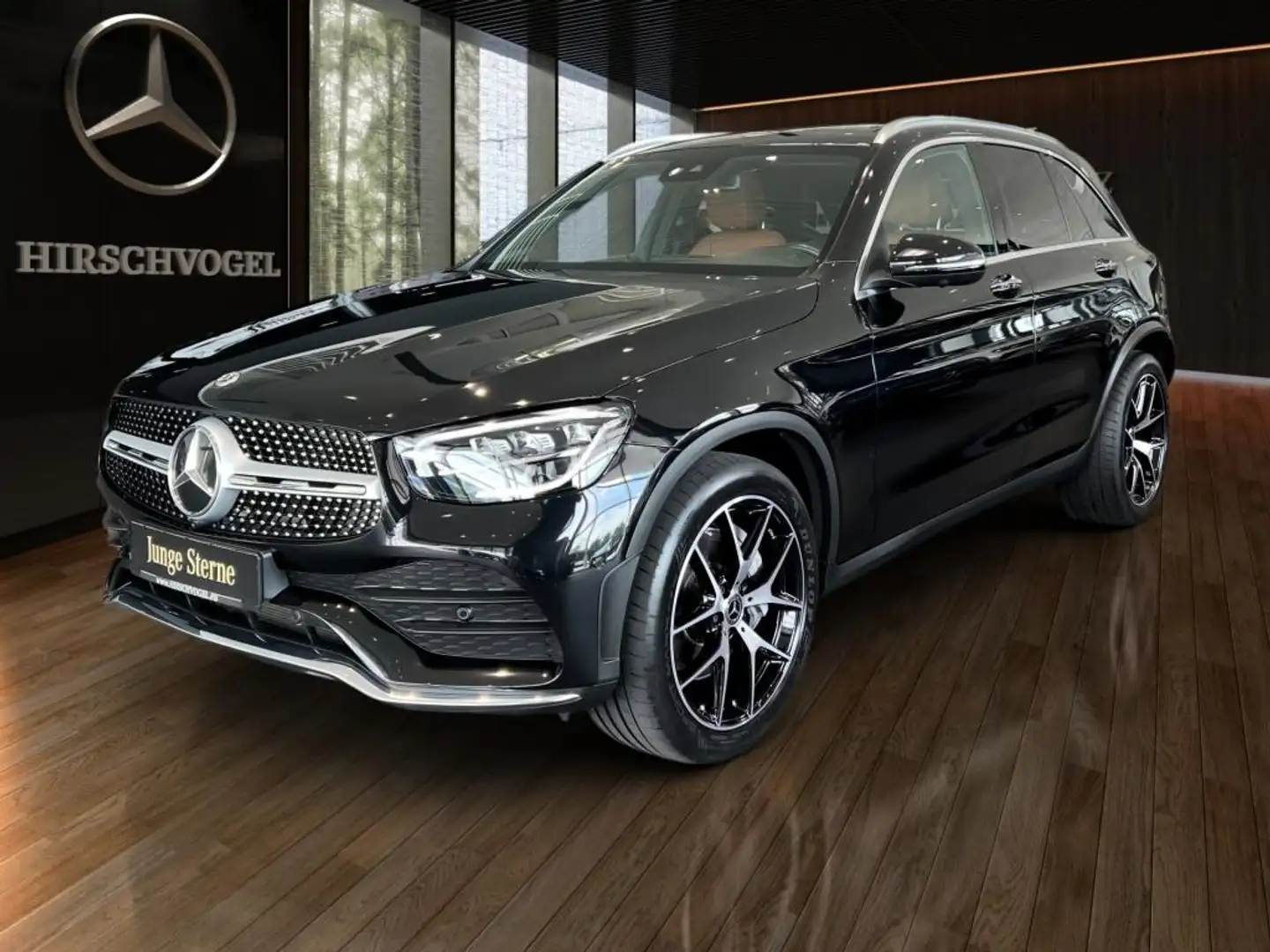 Mercedes-Benz GLC 300 d 4M AMG-Line+Pano+AHK+KEYLESS+Standhzg. Negro - 2