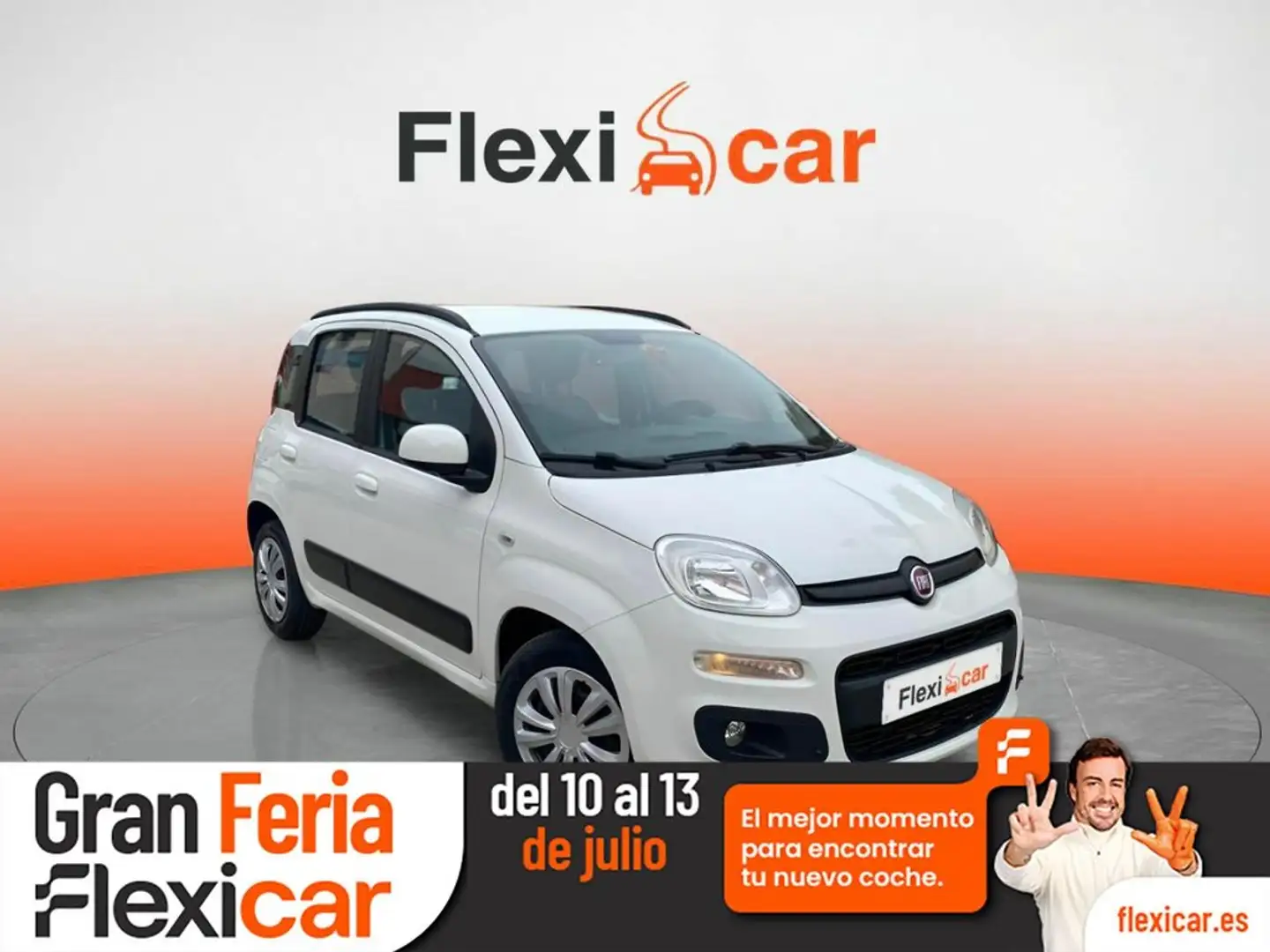 Fiat Panda 1.3 Lounge 75cv Diése E5+l Blanco - 1