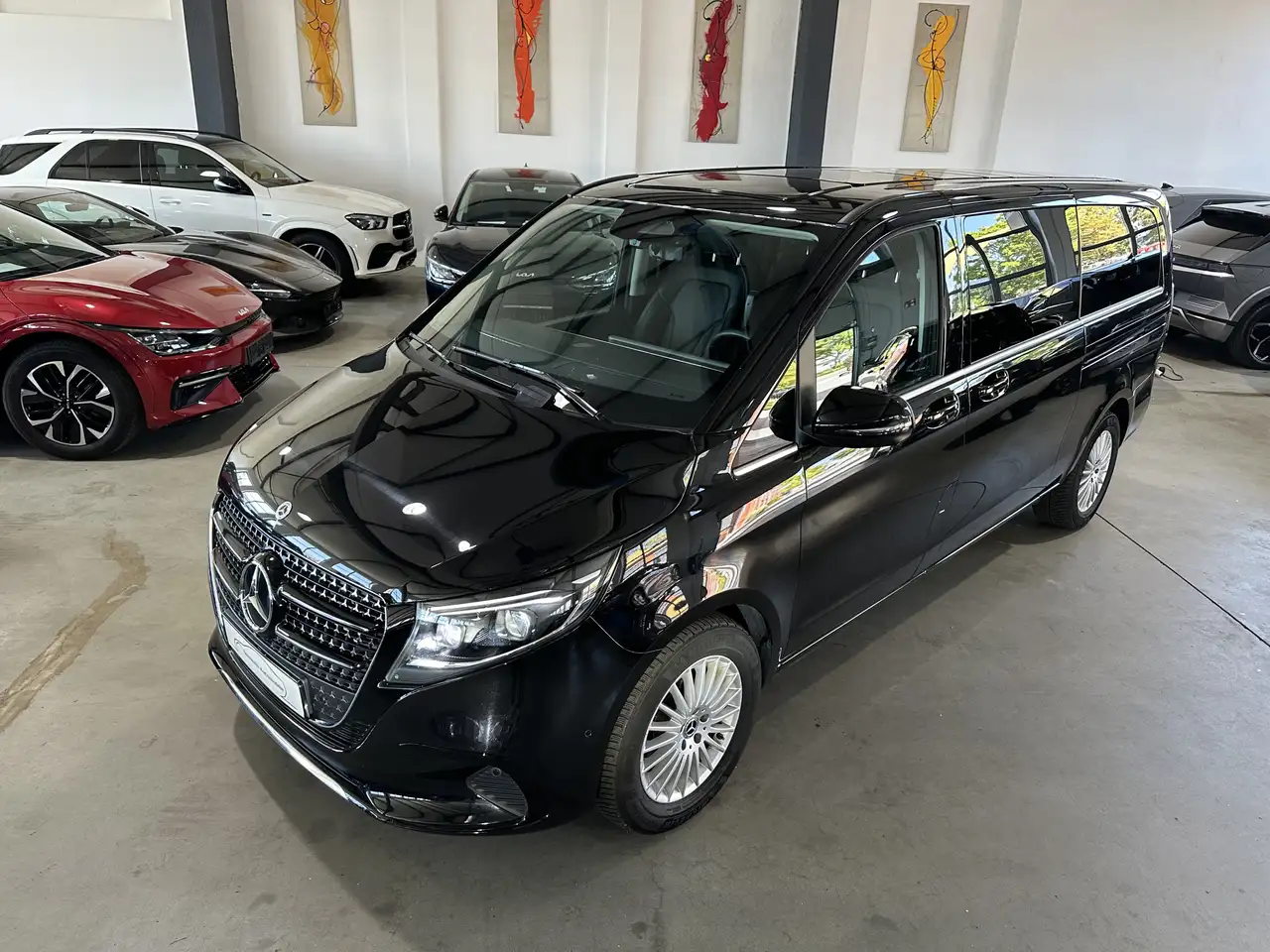 Mercedes-Benz V-Class d 4M Extralang 8-Sitzer LEDER 360 STHZG, миниатюра 2