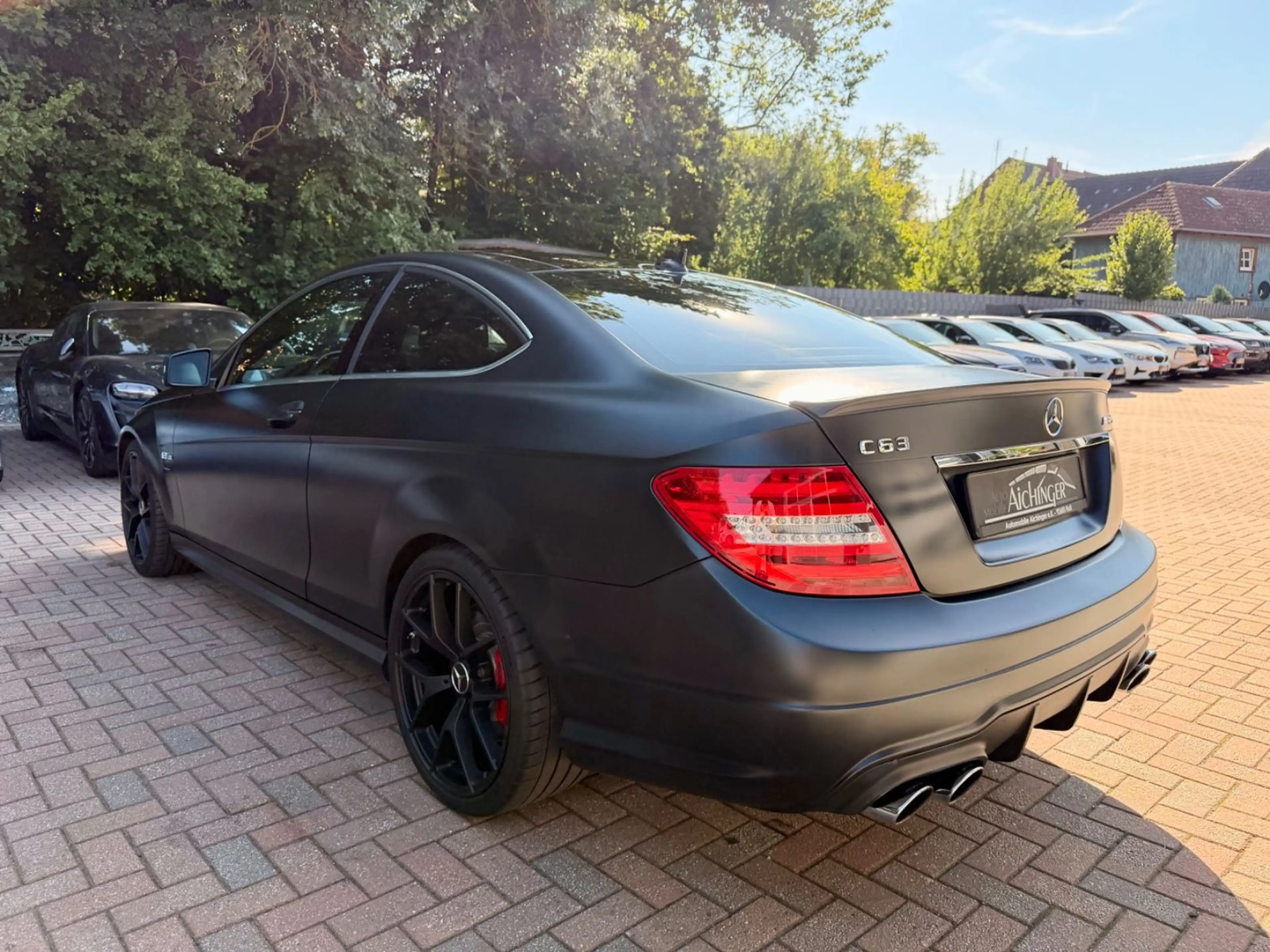 Mercedes-Benz C 63 AMG Edition 1 Coupe Magno Designo Panorama — photo 9