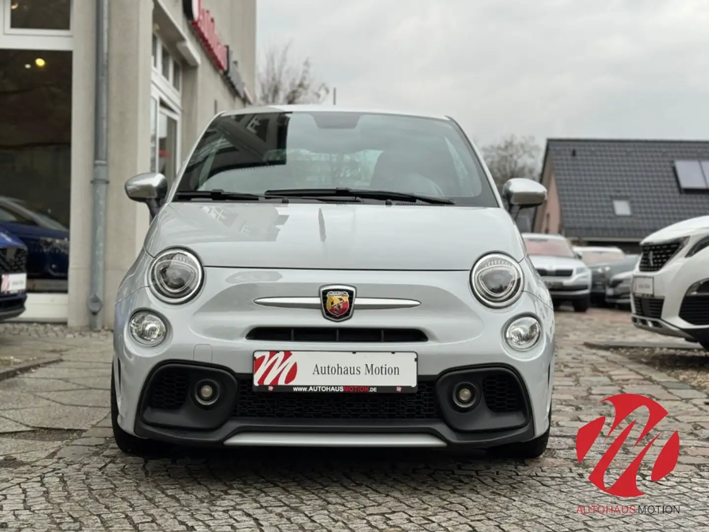Abarth 500 595 Turismo Sportpaket Sportabgasanlage Navi Leder Grau - 2