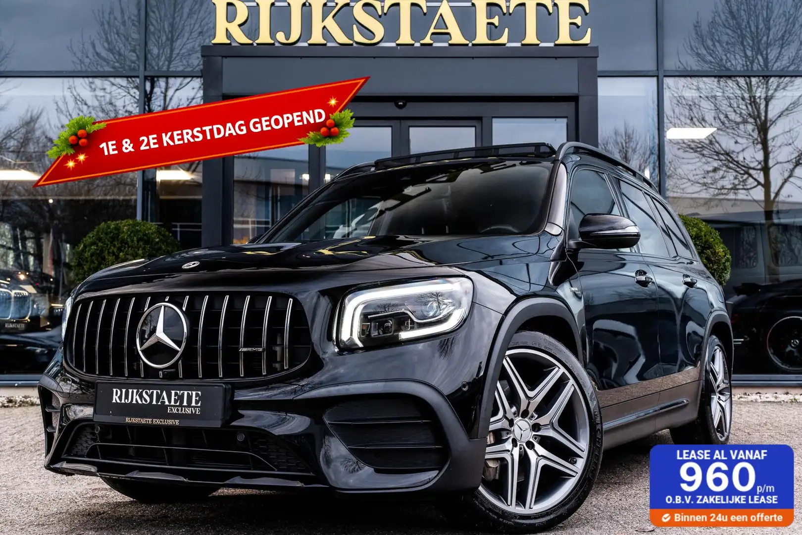 Mercedes-Benz GLB 35 AMG 4MATIC Premium|PANO|BURMESTER|HEAD-UP Noir - 1