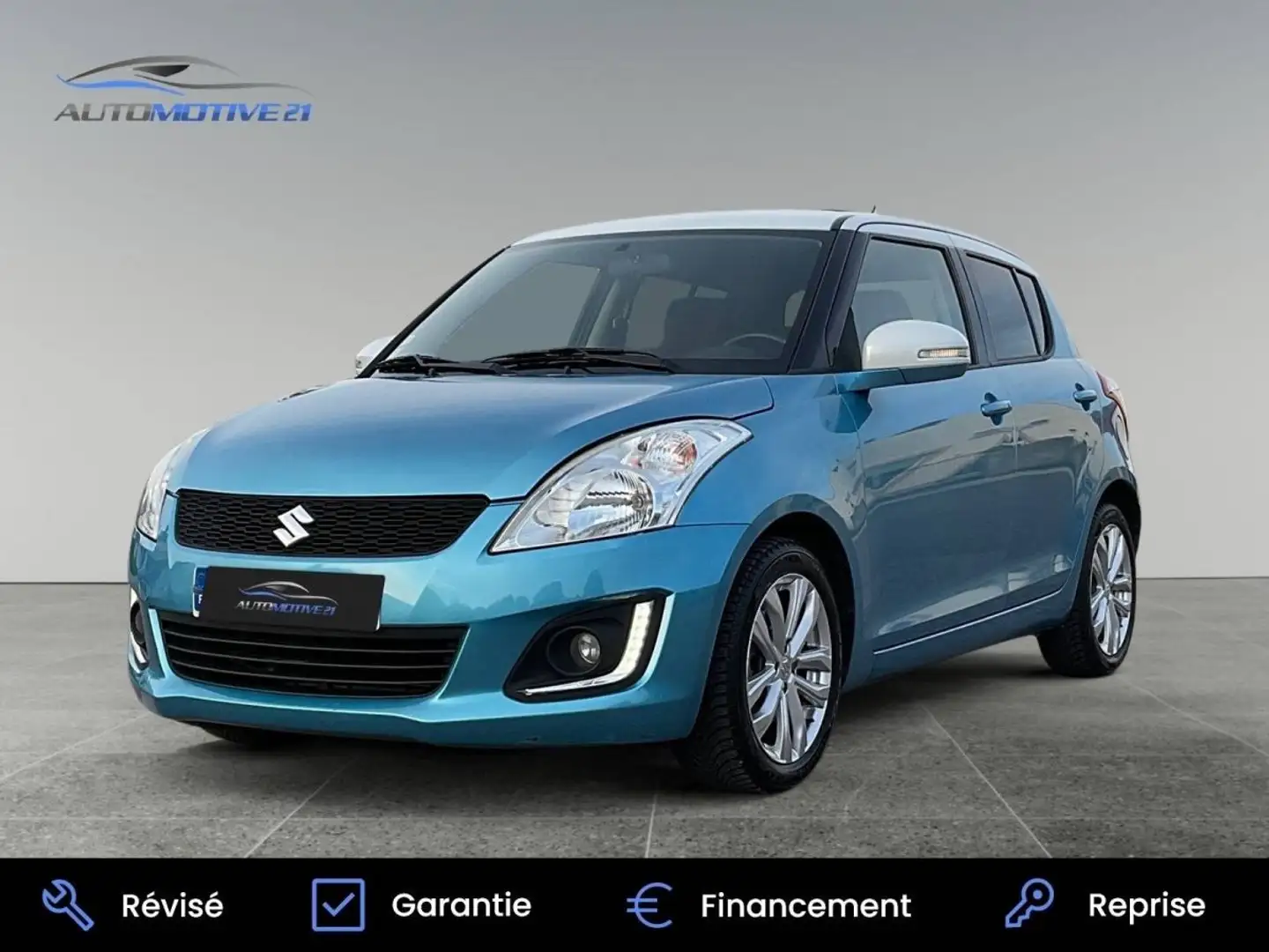 Suzuki Swift III 1.2 VVT 94ch So'City 5p Bleu - 1
