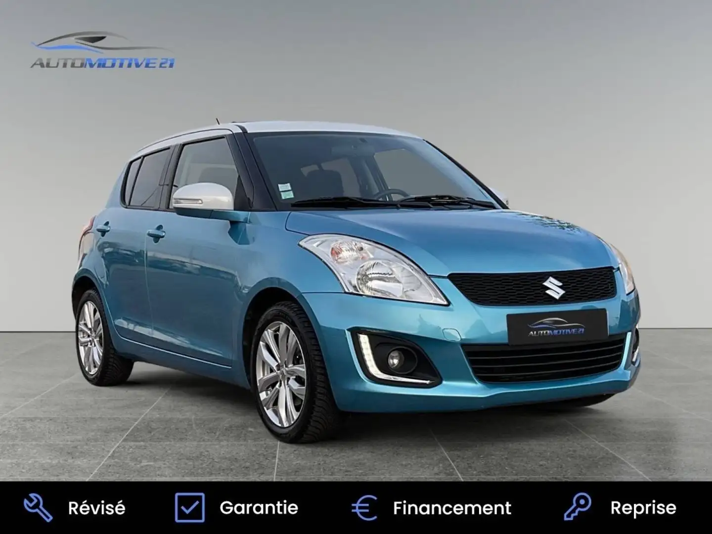 Suzuki Swift III 1.2 VVT 94ch So'City 5p Bleu - 2