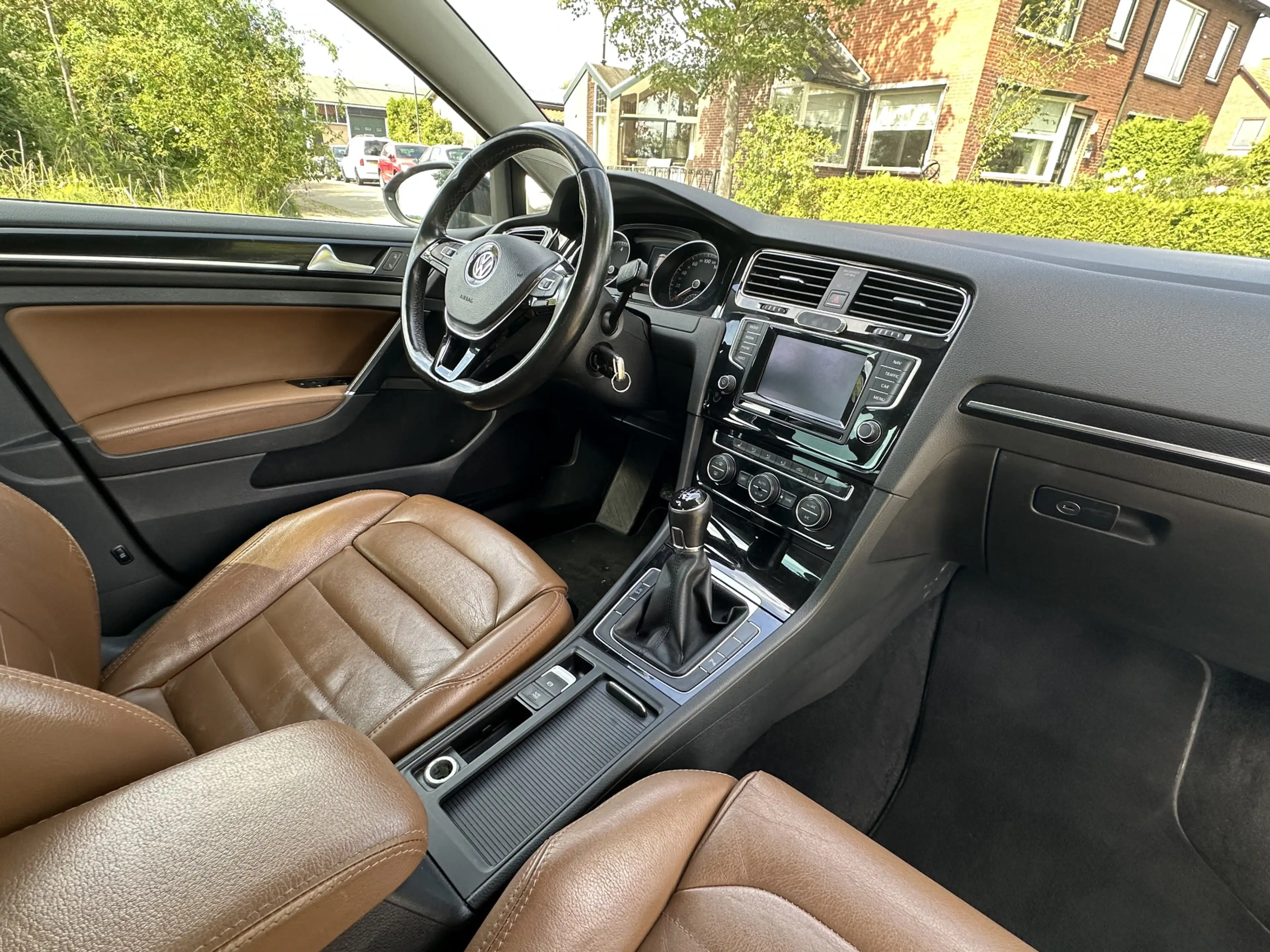 Volkswagen Golf 1.4 TSI Highline R-LINE * Leer * FULL OPTION — photo 8