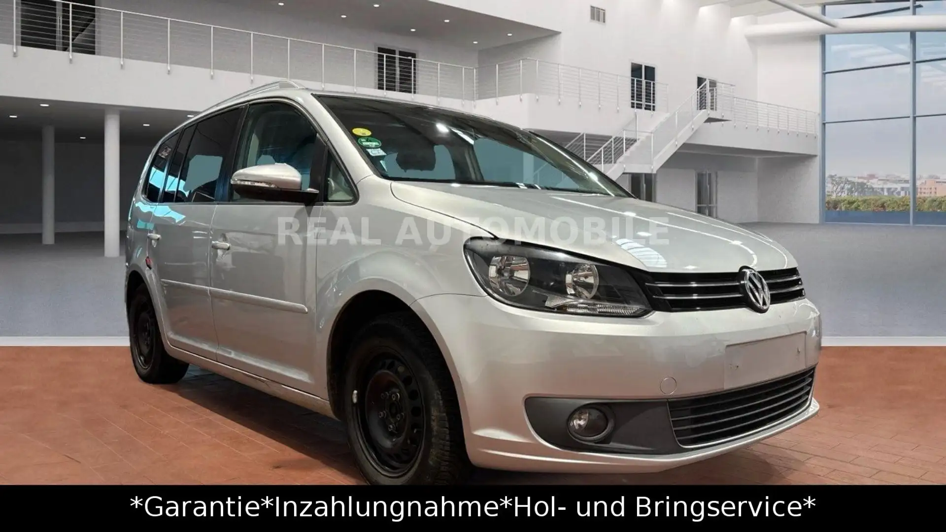Volkswagen Touran Comfortline *TÜV NEU*SCHECKHEFT*AHK*PDC* Серебристый - 2