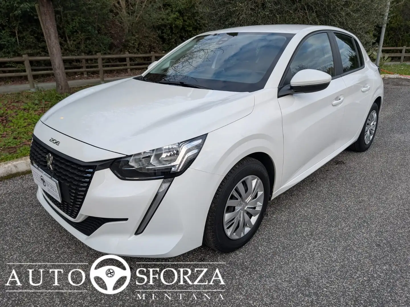 Peugeot 208 1.2 Puretech Active Tagliandata Nazionale E6d Blanc - 1