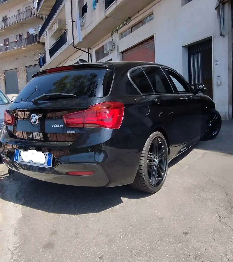 BMW 118 118d 5p Msport auto Чорний - 2