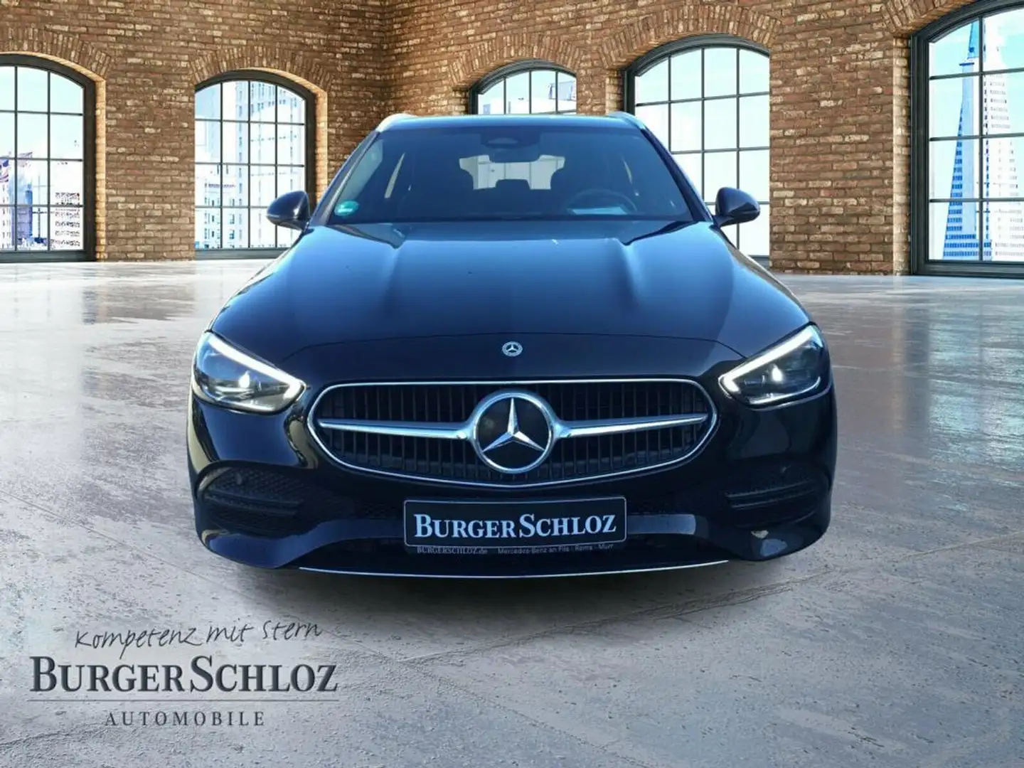 Mercedes-Benz C 200 d T-Modell SpurW KAM PDC ACC SpurH LED LM Negro - 2