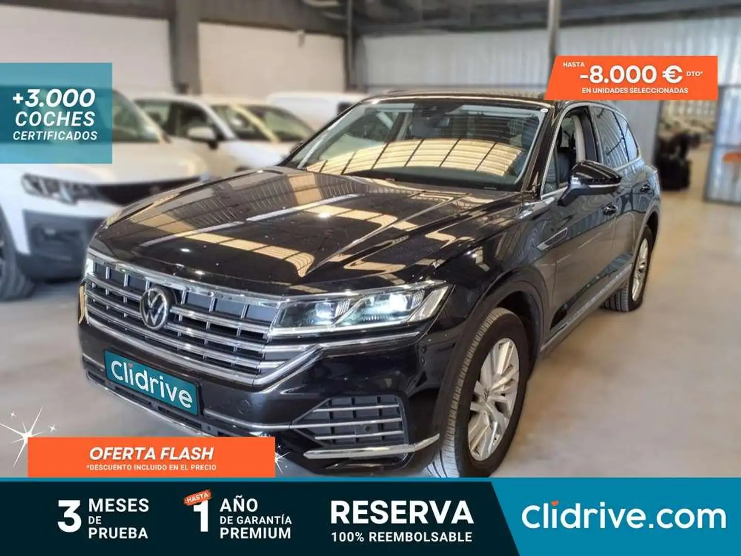 Volkswagen Touareg Prem Eleg 3.0 V6 TDI 170kW Tip 4M Negro - 1
