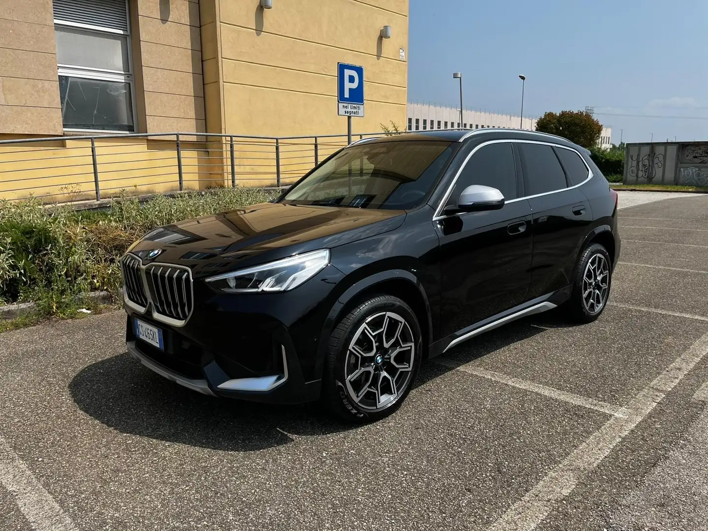BMW X1 X1 U11 sdrive18i X-Line SUBENTRO LEASING IVA ESPOS Nero - 1