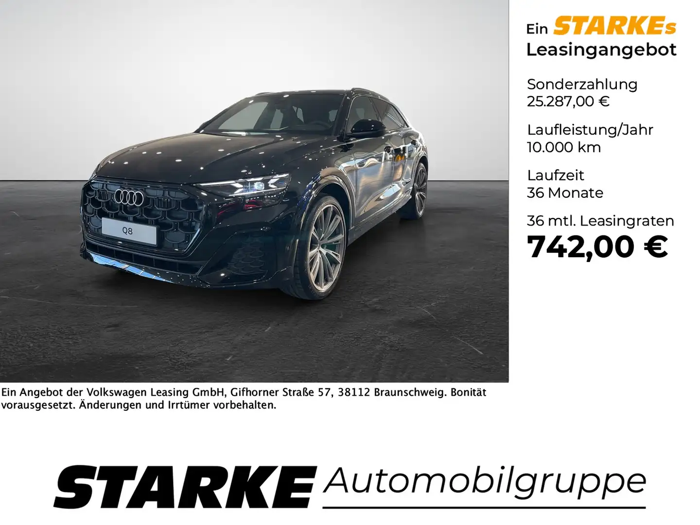 Audi Q8 SUV 50 TDI tiptronic quattro Schwarz - 1