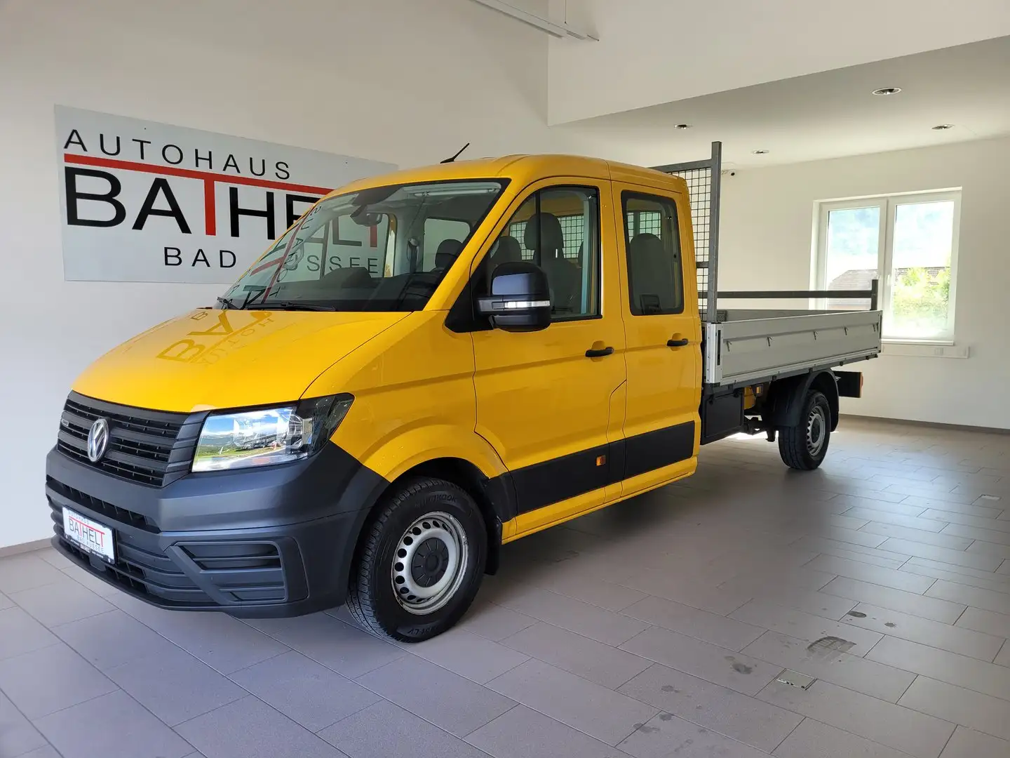 Volkswagen Crafter VW Crafter 35 T6 Doka-Pritsche L4 TDI 4MOTION Gelb - 1