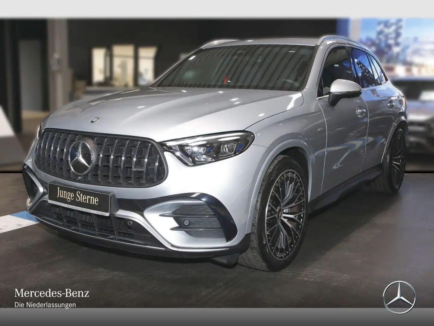 Mercedes-Benz GLC 43 AMG GLC 43 4M 360+TOTW+KEYLESS+9G Argent - 2