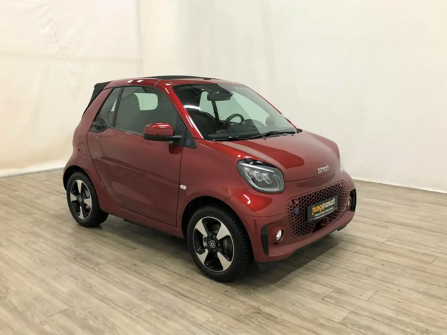 smart forTwo fortwo EQ cabrio passion Exclusive*Kamera*Sitzh. Red - 2