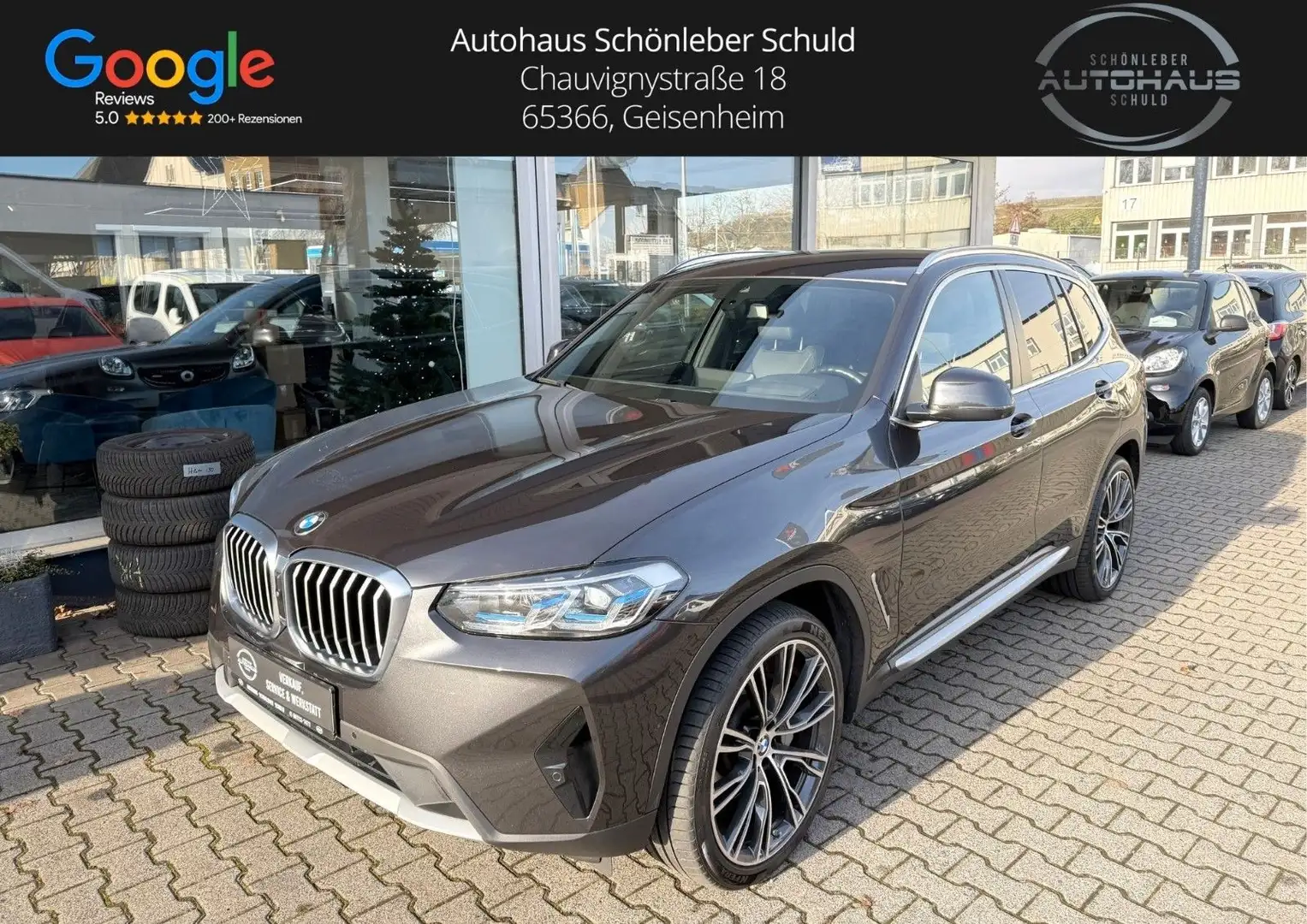 BMW X3 xDrive 30 i *1. HD*AHK*LASER*INDIVIDUAL*INNOV Gris - 1