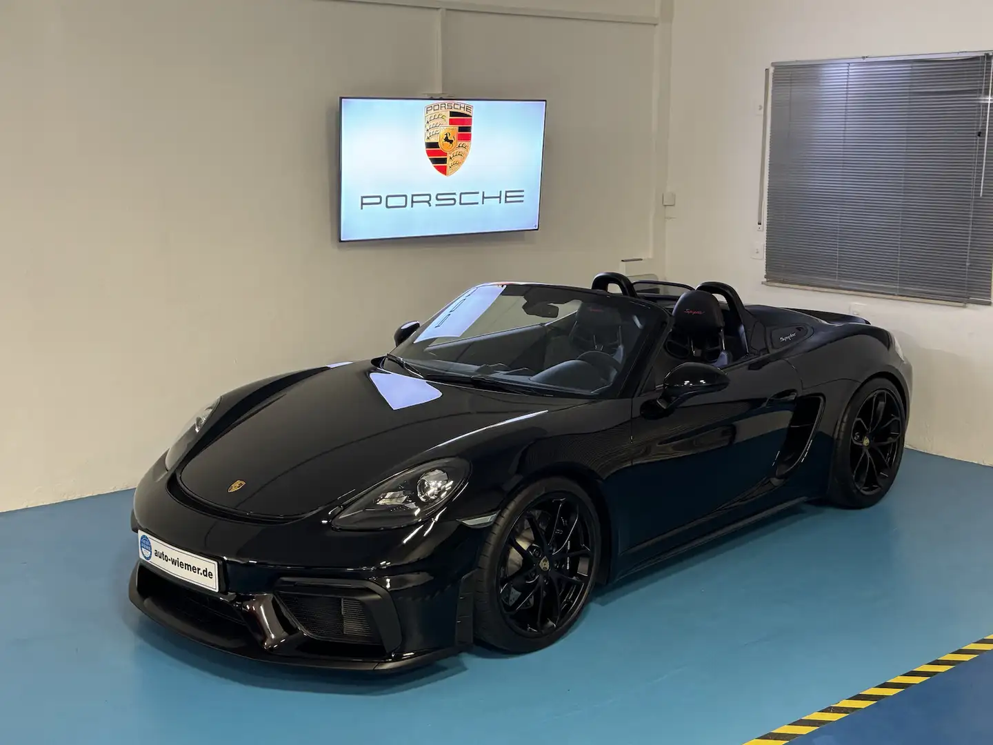 Porsche Boxster Spyder APPROVED/Schalensitze/Chrono Schwarz - 1