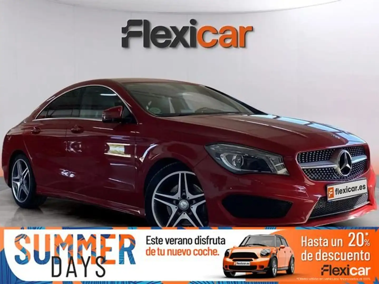 Mercedes-Benz CLA 220 220CDI AMG Line 4M 7G-DCT Rouge - 1