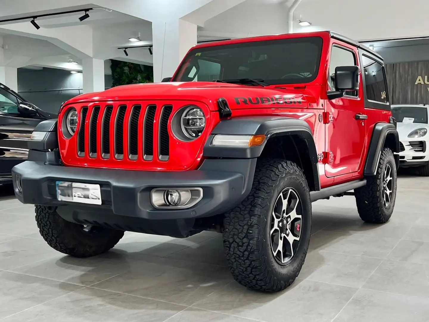 Jeep Wrangler Unlimited 3.6 Rubicon Recon Aut. Red - 1