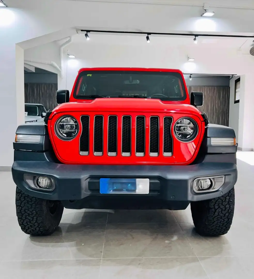 Jeep Wrangler Unlimited 3.6 Rubicon Recon Aut. Red - 2
