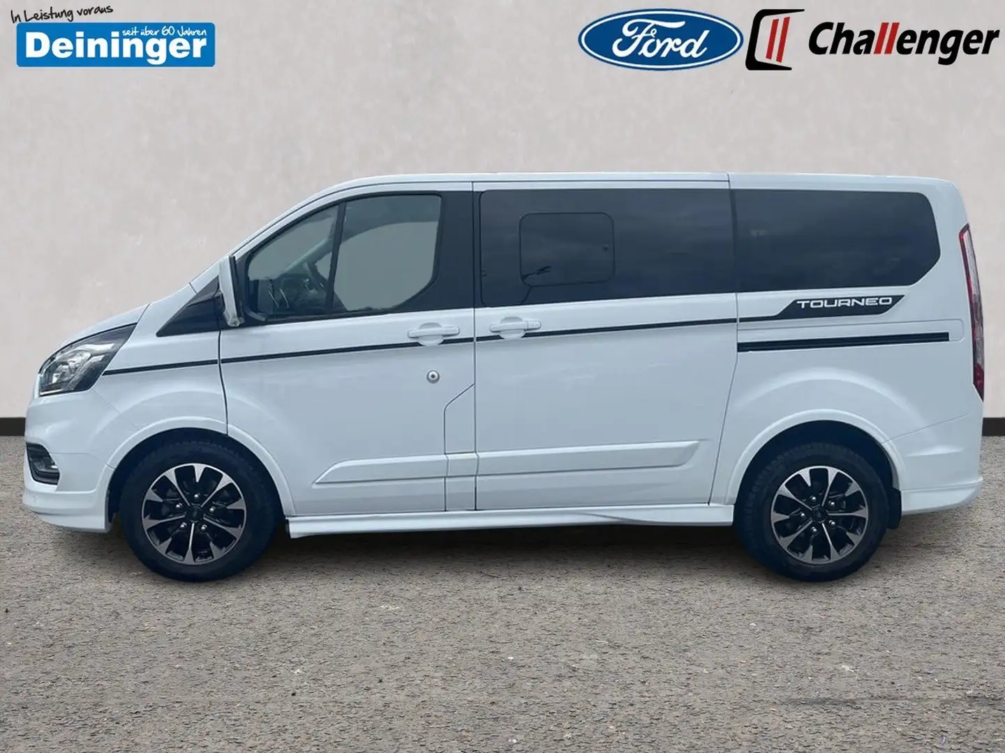 Ford Tourneo Custom Bus Sport 320 L1H1 Autom. SICHT-PAKET 2 / TOTER-WI Weiß - 2