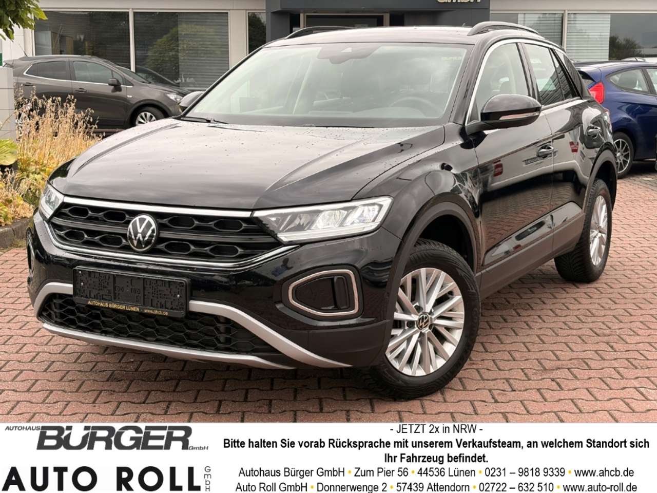 Volkswagen T-Roc 2025 — Life 1.5 TSI Navi AHK Winterpaket PDC v+h CarPlay