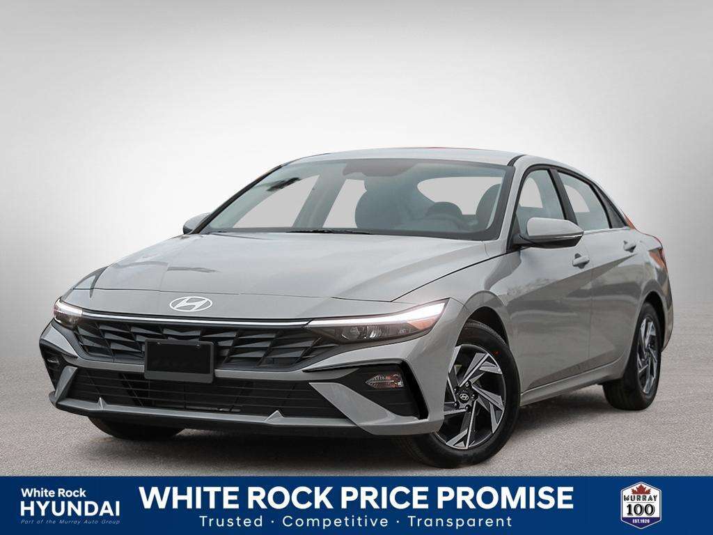 Gray (Cyber Grey) 2026 Hyundai Elantra Hybrid Sedan  Automatic