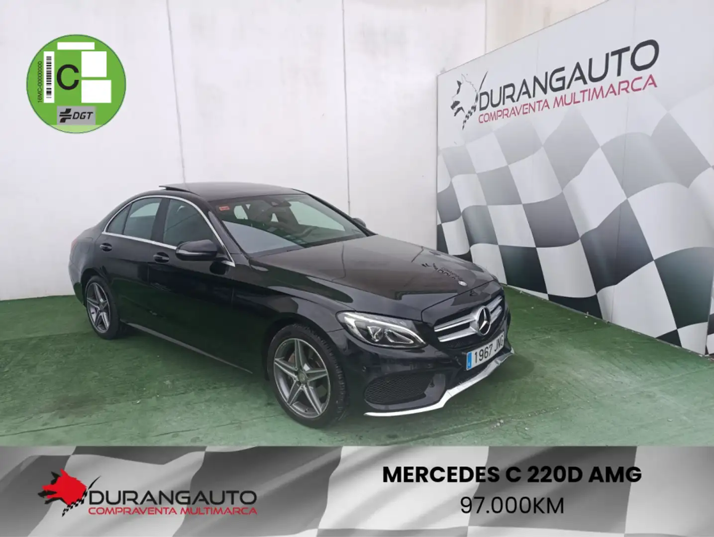 Mercedes-Benz C 220 220d Negro - 1