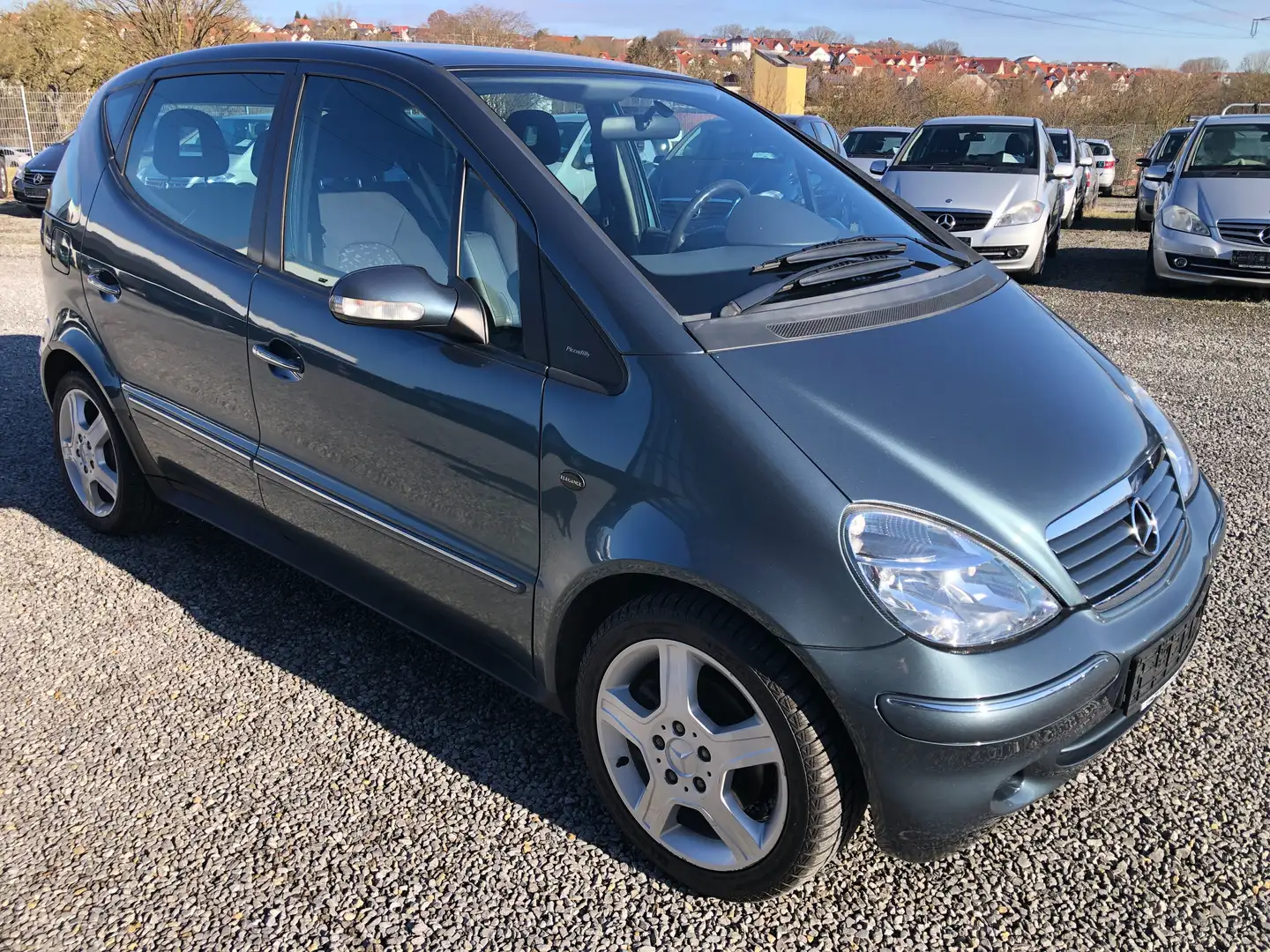 Mercedes-Benz A 190 L ELEGANCE PICCADILLY*Standheizung*1.Hand* Kék - 2