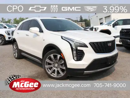 White 2023 Cadillac XT4 SUV / Crossover Four-Wheel Drive 9-Speed Automatic