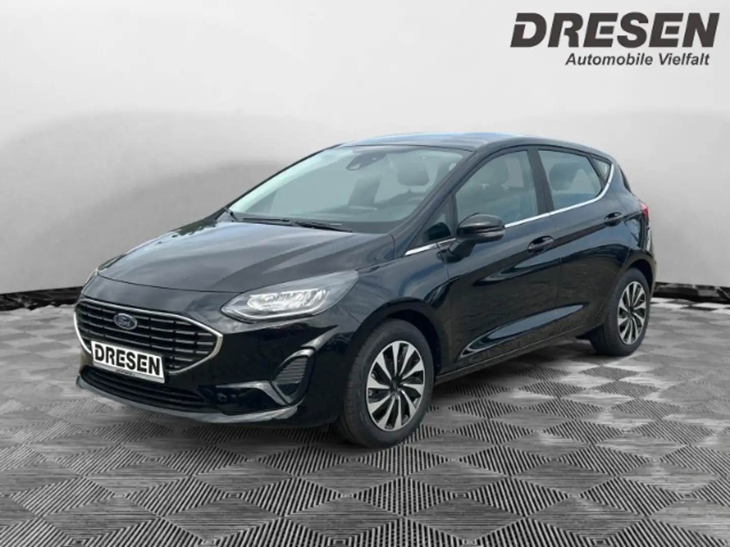 Ford Fiesta Titanium *Tageszulassung* LED Klimaautom DAB Ambie Fekete - 2