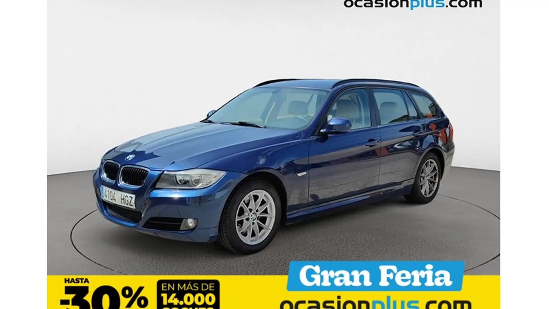 BMW 318 318d Touring Azul - 1