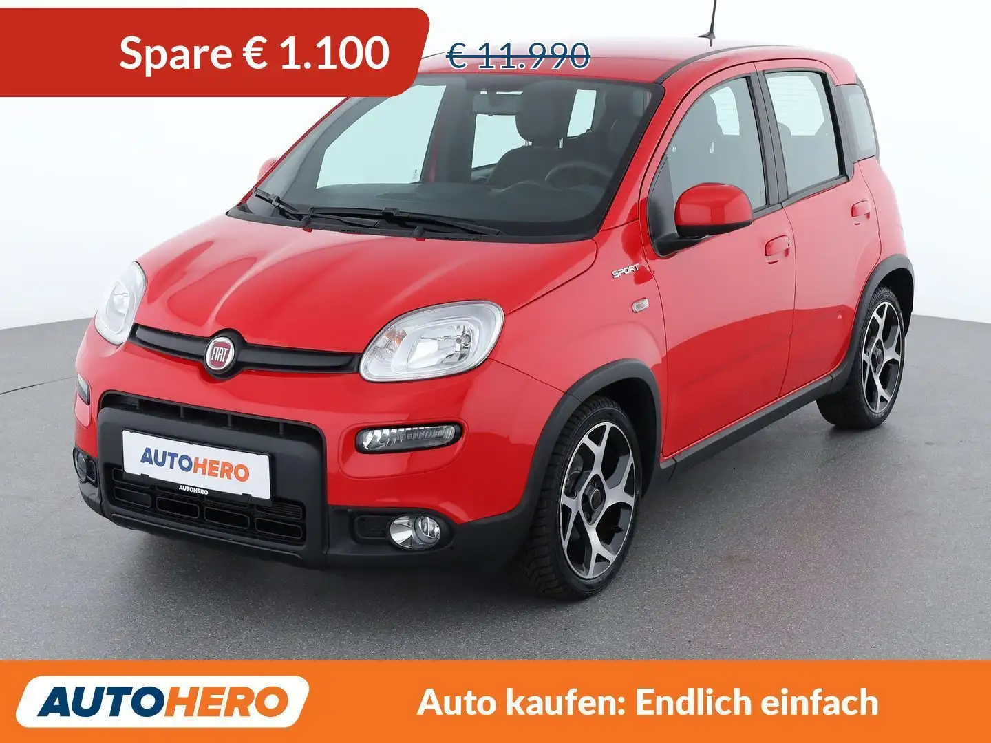 Fiat Panda 1.0 Mild-Hybrid Sport Rot - 1