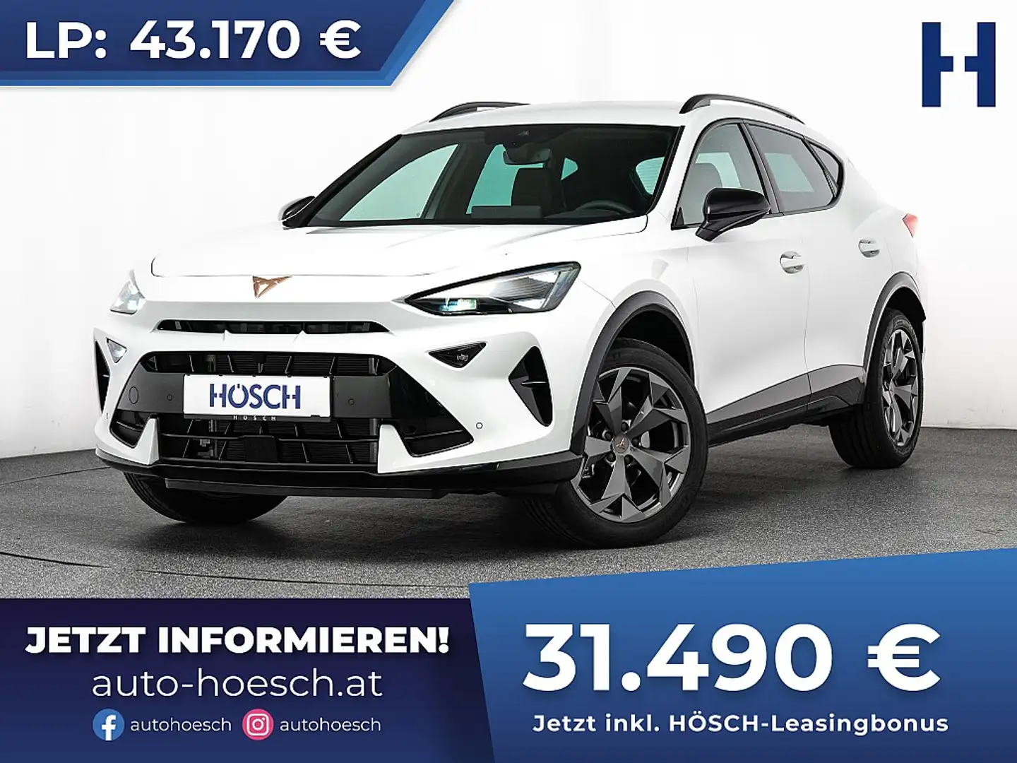 CUPRA Formentor 1.5 e-TSI Aut. inkl. 2 PAKETE AKTION Weiß - 1